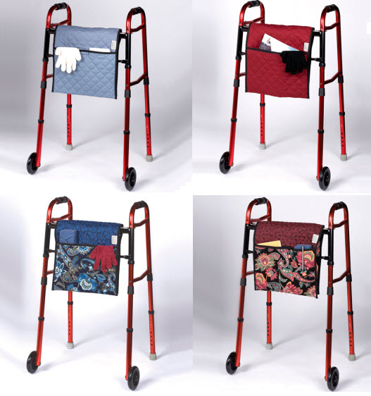 Maddak DoubleSided Quilted Walker Tote Bag